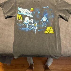 Travis Scott Mcdonalds Utopia tee